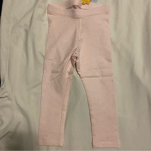 2 Pack Girls Sparkle Leggings/Cat and Jack/2T/Pink & Teal/NWT (bundle available)